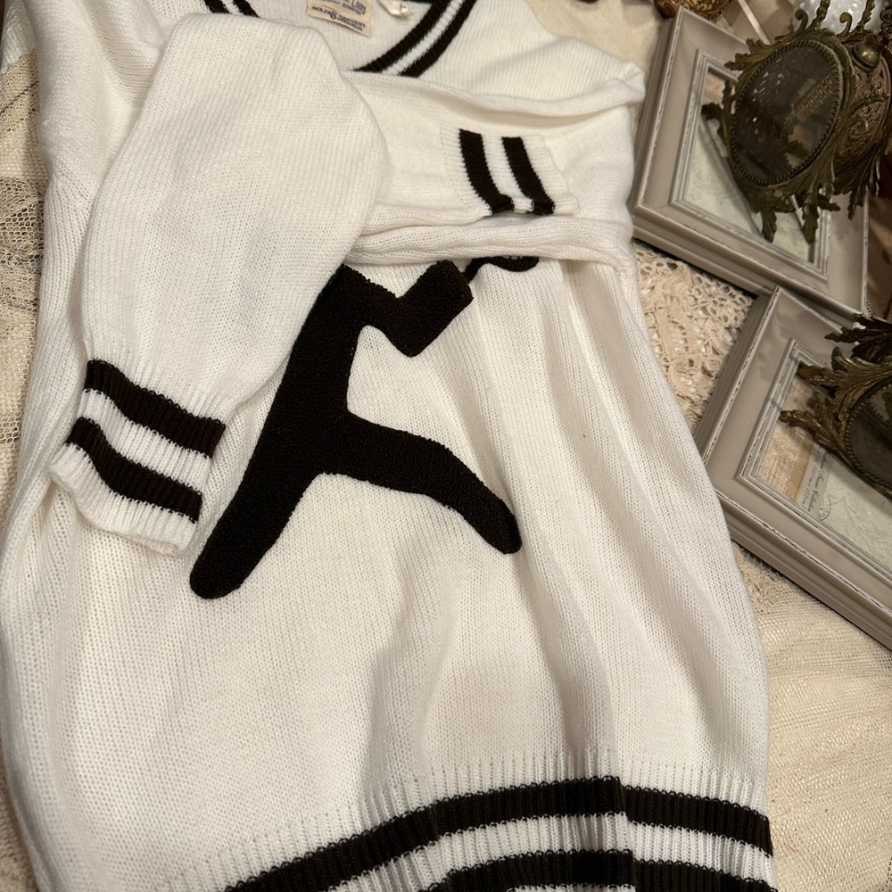 Vintage rare unisex fruit of  loom golden harvest collection sweater tennis puf - Picture 7 of 12